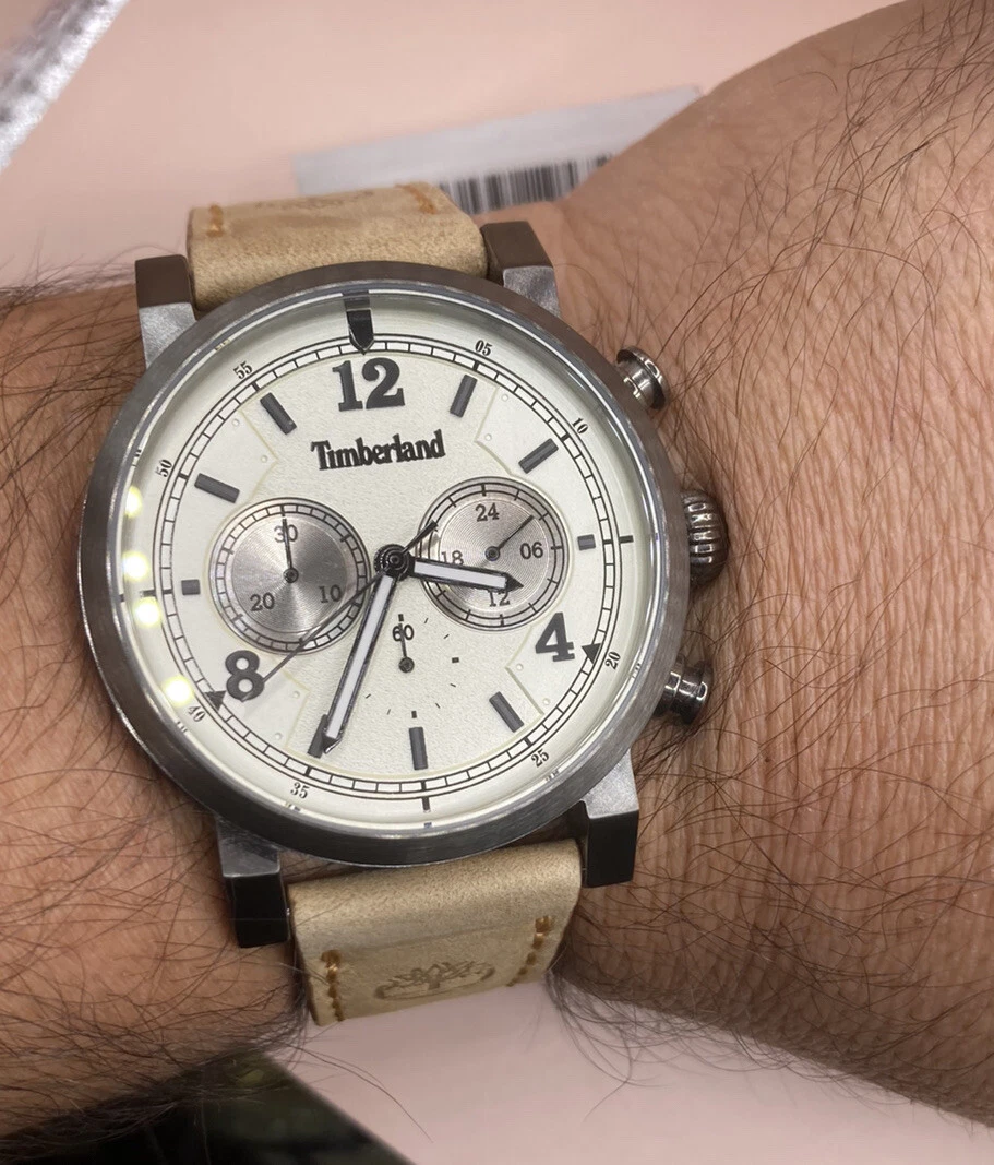 OROLOGIO TIMBERLAND UOMO CRONOGRAFO QUARZO CASSA ACCIAIO BRUNITO