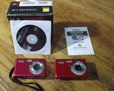 2x Vivitar Vivicam S124 Digital Camera Parts / Repair, xtras, FS