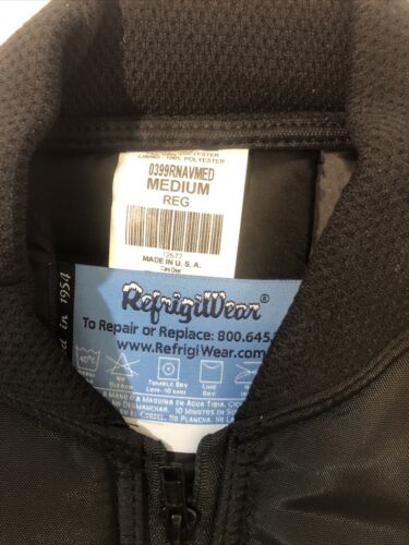 REFRIGIWEAR Gilet Isolato Tufo di Ferro 0399RNAVMED Nero Taglia Med - Foto 2 di 6