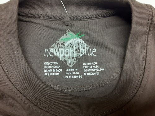 Newport Blue "The Rat Pack America's Bad Boys" Graphic T-Shirt Brown Size L - Picture 4 of 7