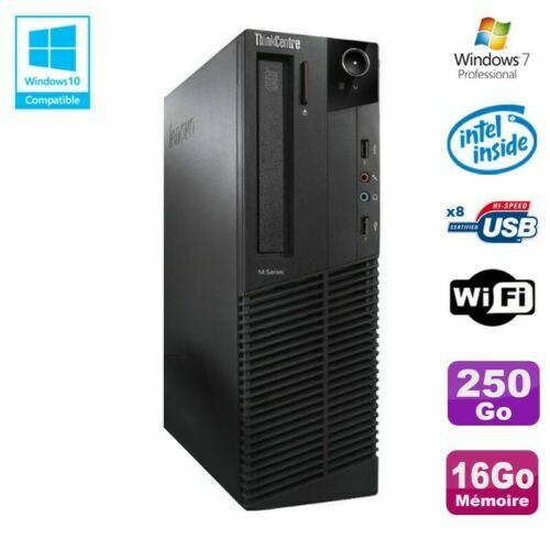 Pc De Bureau Lenovo Avec Windows 7 Ebay