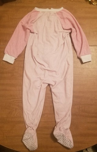 Carter's 18M Baby Girl Zip Pink Bear Sleeper - Picture 5 of 8