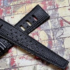 Soft rubber divers 20mm vintage dive watch band 1960s original band to Aquadive