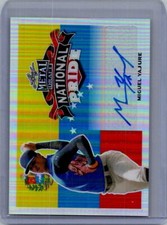 2020 Leaf Metal Draft #NP-MY1 Miguel Yajure National Pride Autographs Silver