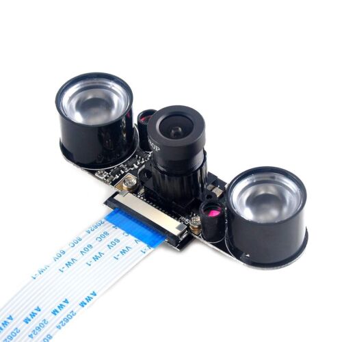 Hailege Raspberry Pi Kamera 5MP OV5647 Einstellbarer Fokus Webcam Nachtsicht - Bild 3 von 6