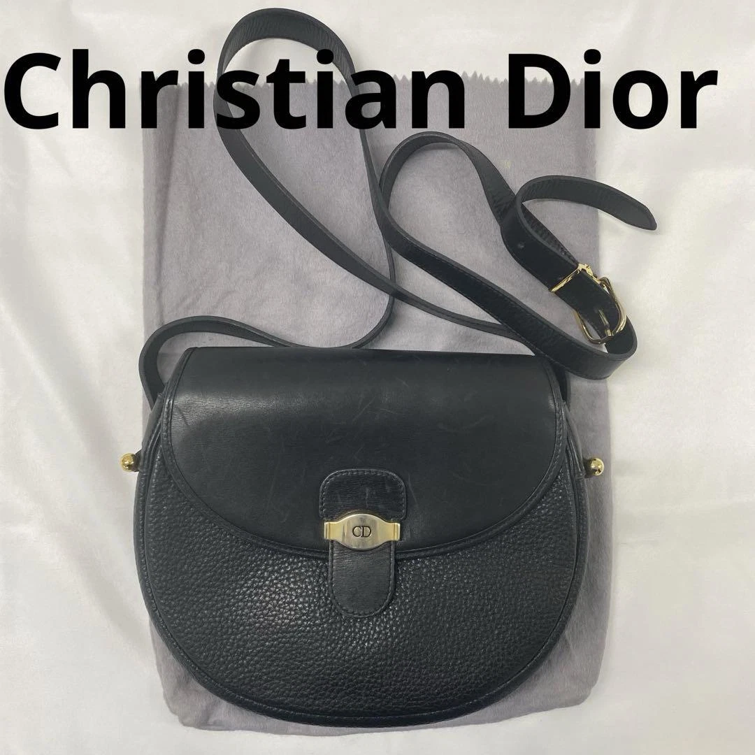 Sac à bandoulière Christian Dior Christian Dior noir