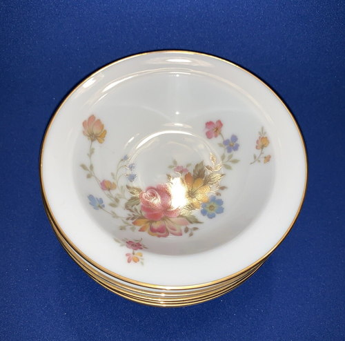 Juego de 8 fruteros de postre floral vintage Noritake Ireland Scala 2761 5,5 pulgadas - Imagen 7 de 14