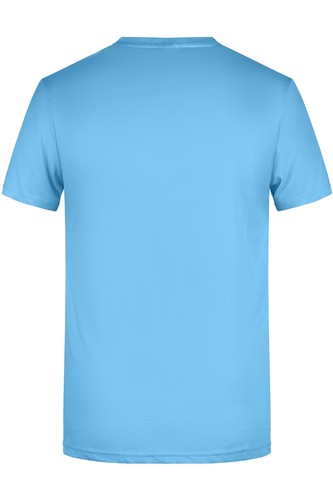 Men's Basic-T, Herren T-Shirt in klassischer Form, 100% gekämmte BIO-Baumwolle - Bild 73 von 93
