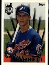 1996 Topps Draft Pick #15 MICHAEL BARRETT Montreal Expos RC E8