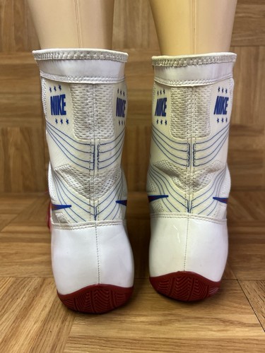 RARE🔥 11.5 - Nike Hyper-KO PE CREED Rocky SAMPLE Red White Blue Michael Jordan - Picture 8 of 12