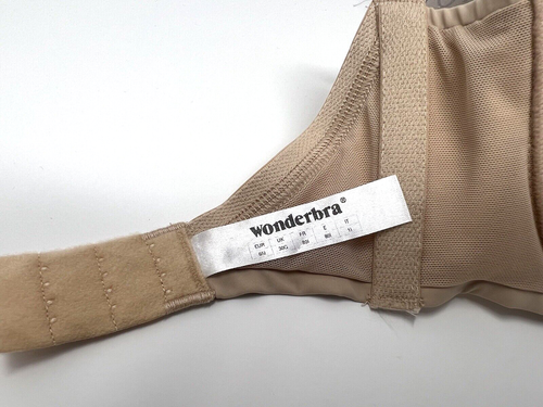 Wonderbra, T-Shirt Bra, 30G, Push up Multiway, Padded Plunge Bra, Beige W9443 - Picture 10 of 10