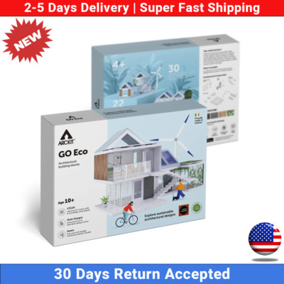 Sustainable Home Model Kit with Eco Features and Educational Design Tools