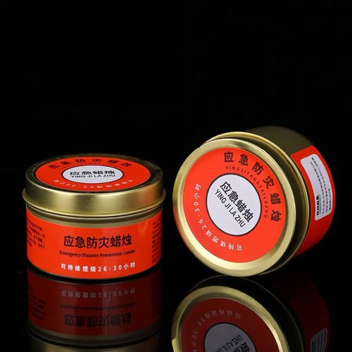 Emergency Survival Candle 30 Hour Wilderness Outdoor Windproof Camping Candles - Foto 7 di 12
