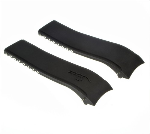Original SINN watch strap made of black silicone for SINN U1000 EZM 6 - Picture 2 of 2