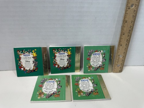 Lot of 5 Vintage Life Savers Mini Little Little Golden Books 1990's Ornaments - Picture 3 of 10