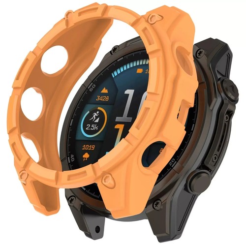 Custodia per Garmin Fenix 8 / Solar 51mm 47mm 43mm TPU antiurto protezione paraurti - Foto 45 di 46