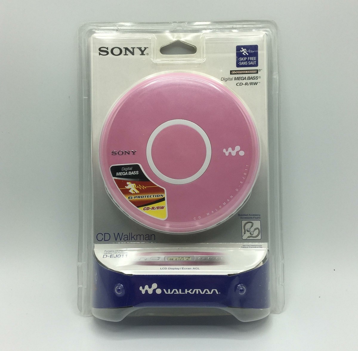 For Collectors Only Sony DEJ011 Portable Walkman CD Player