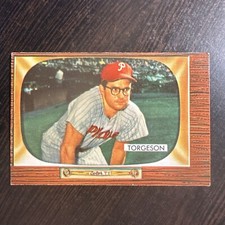 1955 BOWMAN #210 EARL TORGESON PHILLIES EX OR BETTER *Hot Corner Vintage*