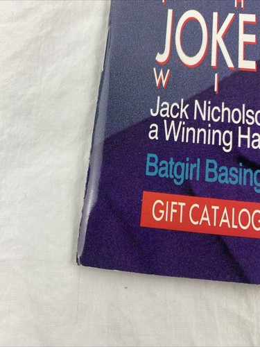 1989 Blockbuster Video Magazine Jack Nicholson The Joker Gift Catalog - Imagen 4 de 10