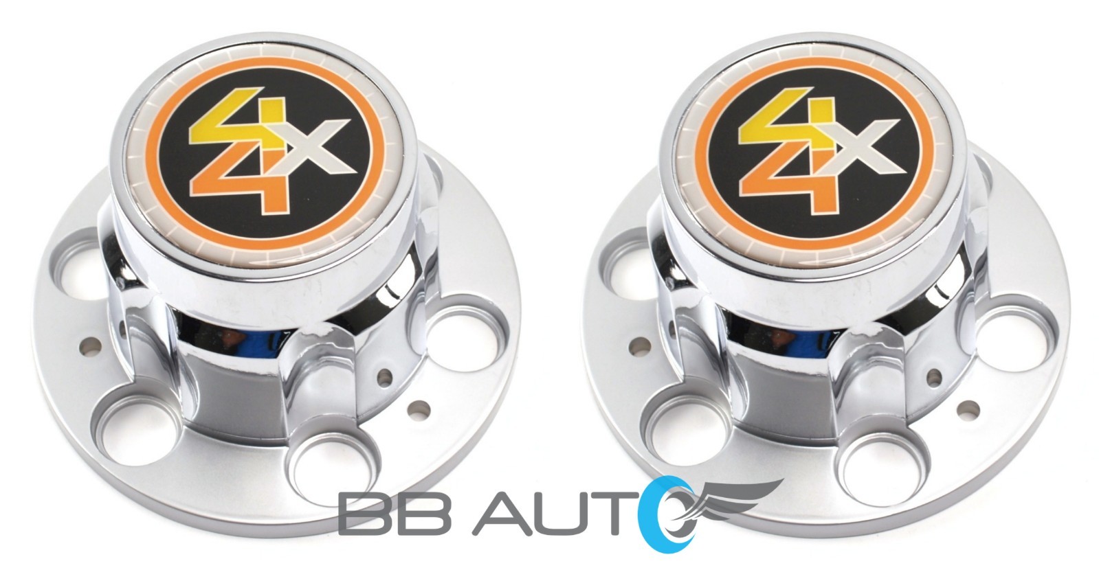 CHEVY GMC 4x4 6 LUG 15x8 15" TRUCK RALLY WHEEL HUB CENTER CAPS BOLT ON SET NEW E - Foto 8