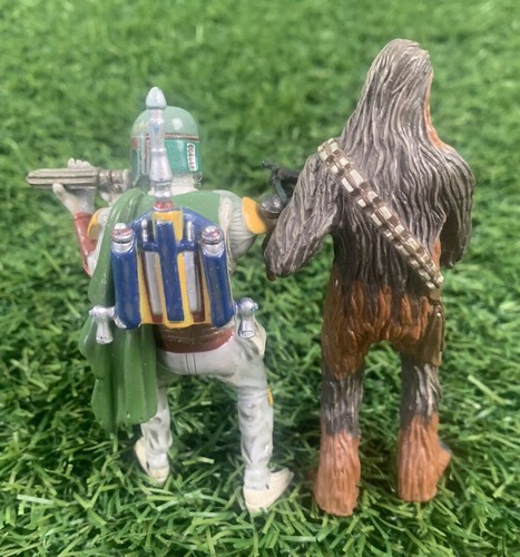 Star Wars Figures Boba Feet Chewbacca 2007 Lucasfilm Toys Action Figurines D28 - Picture 2 of 9