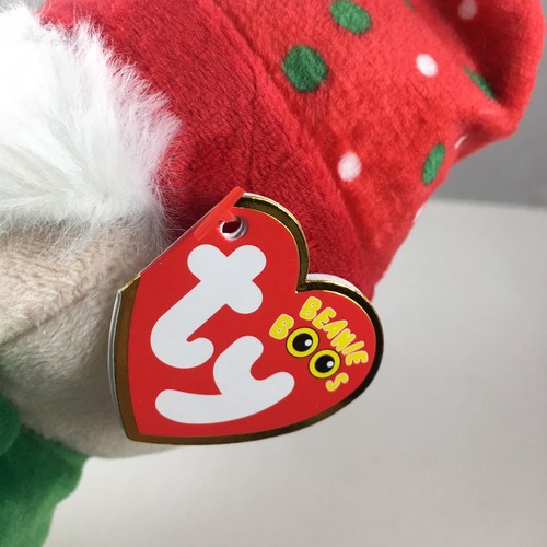 Ty Beanie Boos - GNOLAN the Christmas Holiday Wichtel (6 Zoll) 2023 NEU Plüschtier - Bild 4 von 6