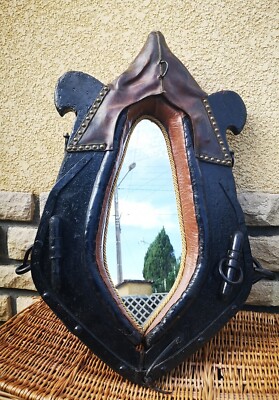 Cheval de cuir ancien | Trésors Imparfaits