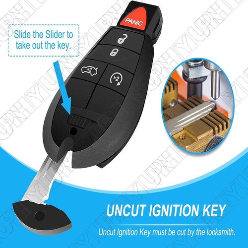 1× IYZ-C01C Smart Car Remote Control Key Fob For Jeep Grand Cherokee 2009-2013 - Picture 6 of 6