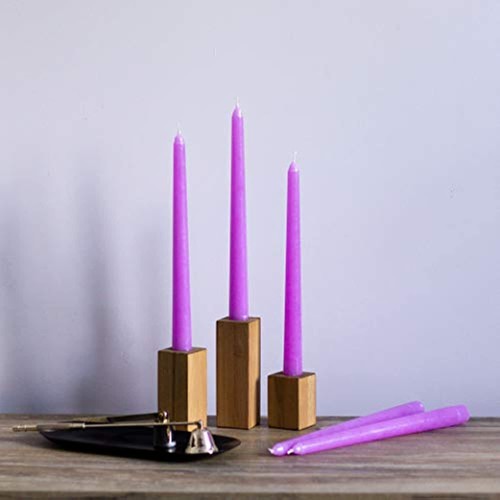 Sonedly 8 inch Taper Candle 12 Pack - Home Decor Dripless Candles Long Burning - Picture 5 of 7