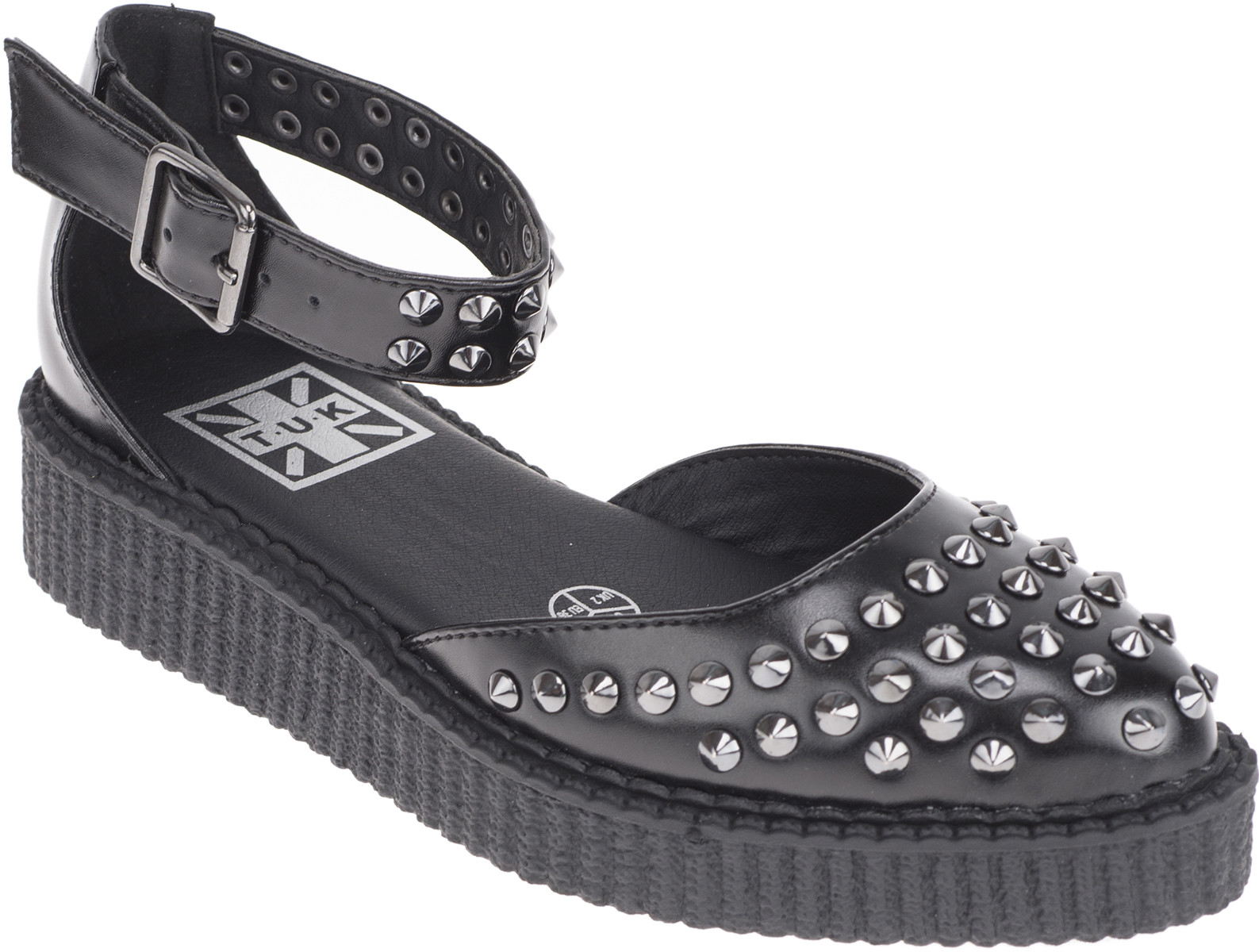 TUK Polka Dots Birds Cinturino Plimmies Mary Janes Ballerine Rockabilly TUK Polka Dots Birds Cinturino Plimmies Mary Janes Ballerine Rockabilly