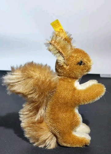 Steiff | 045103 Eichhörnchen „Possy“ 12cm mit Fahne | Vintage - Bild 3 von 7