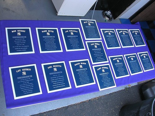 YANKEES 3-D Facade 7 inch sections 3D SIGN Stadium baseball NY custom - Picture 9 of 12