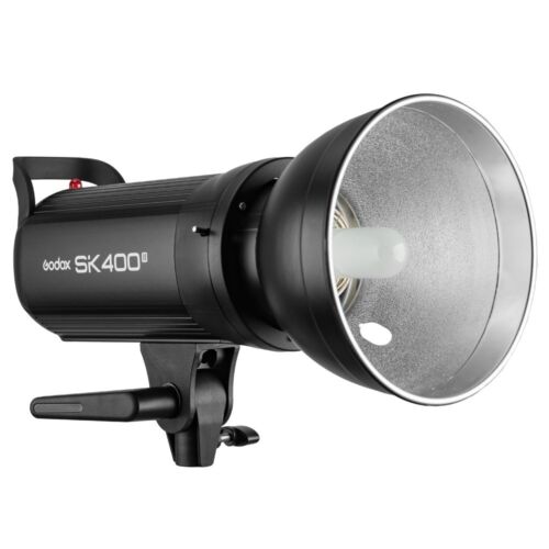 US Godox SK400II 400W Studio Flash Head+BD-04+95cm Grid Softbox+2m Light Stand - Picture 2 of 12