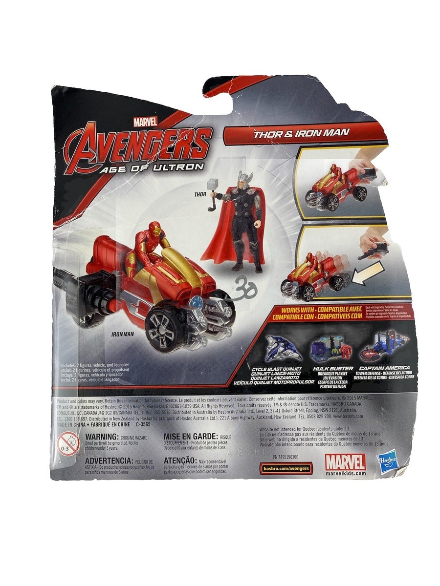 Marvel Avengers Age of Ultron Thor Iron Man Arc ATV 3 Inch