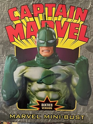 Bowen Marvel Captain Marvel 1960s Version Mini-Bust 1999/3500