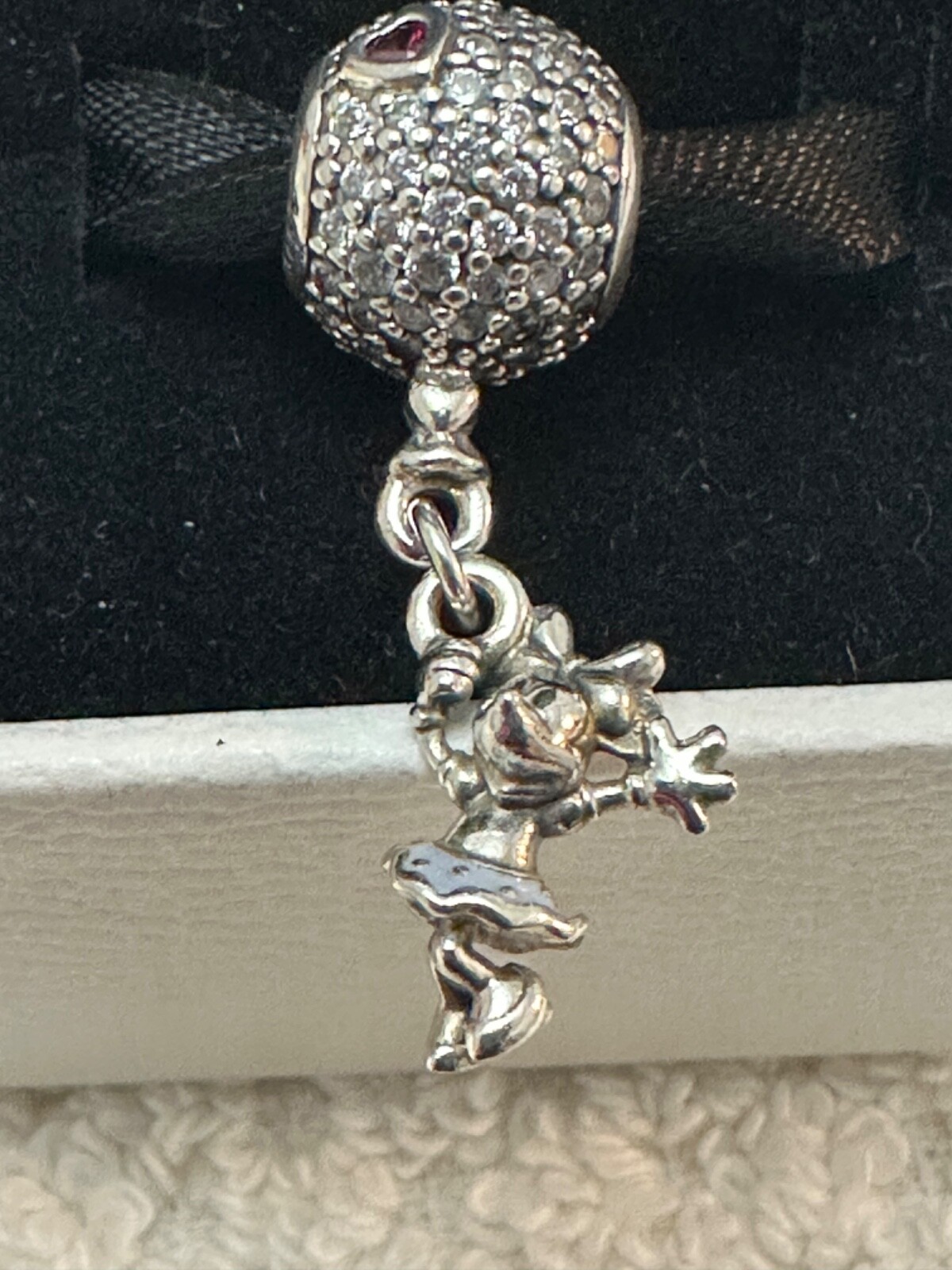 Authentic Pandora Disney Floating Minnie Mouse Dangle… - Gem