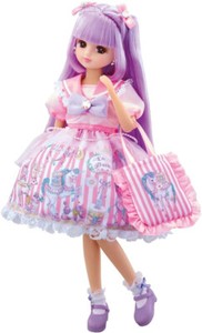 TAKARA TOMY Licca-chan Doll LD-14 Eco cat I love Licca-chan