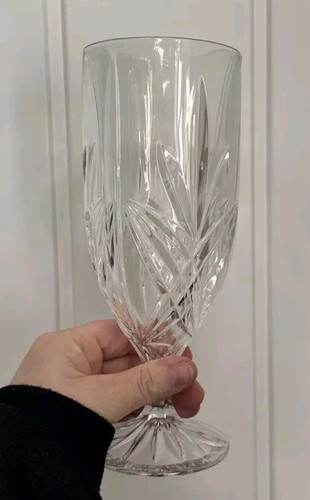 Godinger Milano Christmas Crystal Wine or Iced Tea Goblets x4 H20cm x W8cm - Picture 9 of 20