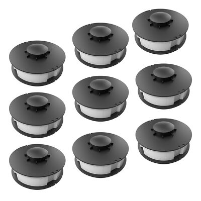 9x Spule passend für Kingcraft KCR 450 451 500 500 GB Rasentrimmer Ersatzspule