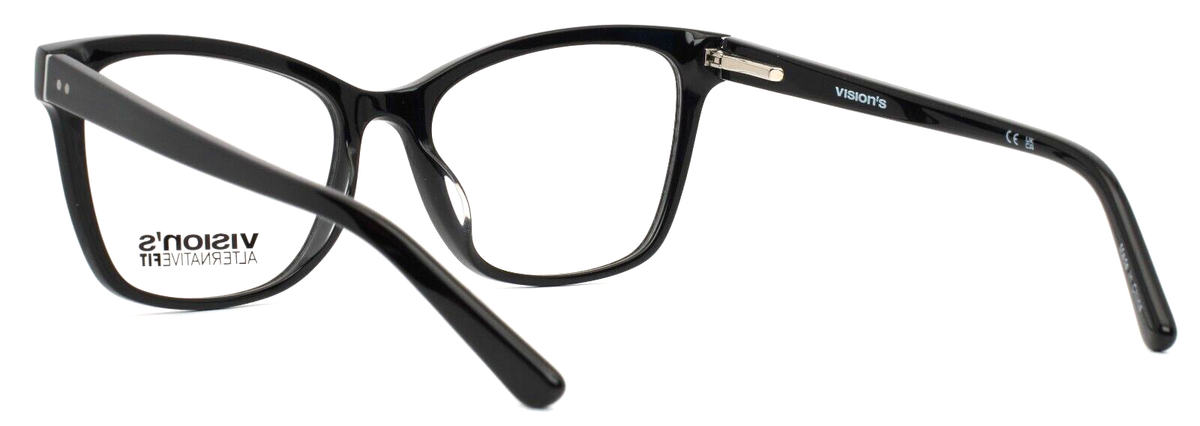 NWOT RXABLE VISION\'S V257 Black Eyeglass Frames Bio Eyes Women main image 4