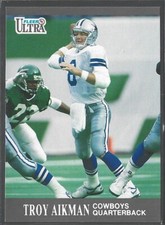 1991 Fleer Ultra - #162 Troy Aikman
