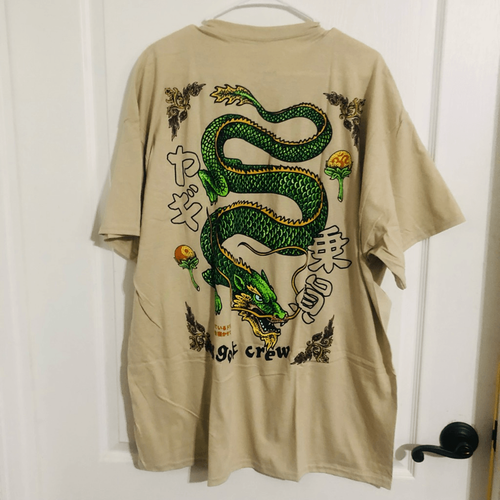 T-shirt donna Goat Crew Sleeping Dragons nuova taglia 2XL manica corta - Foto 5 di 6