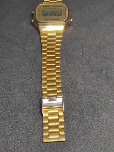 Vintage CASIO Digital Watch A168 D5161 Battery replaced Working item From Japan - Picture 10 of 13