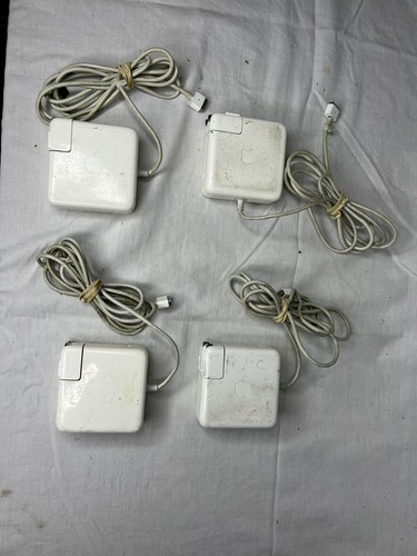 Lot of 4x OEM APPLE A1184 MacBook Pro 60W MagSafe 2 Power Adapter Chargers - Picture 1 of 6