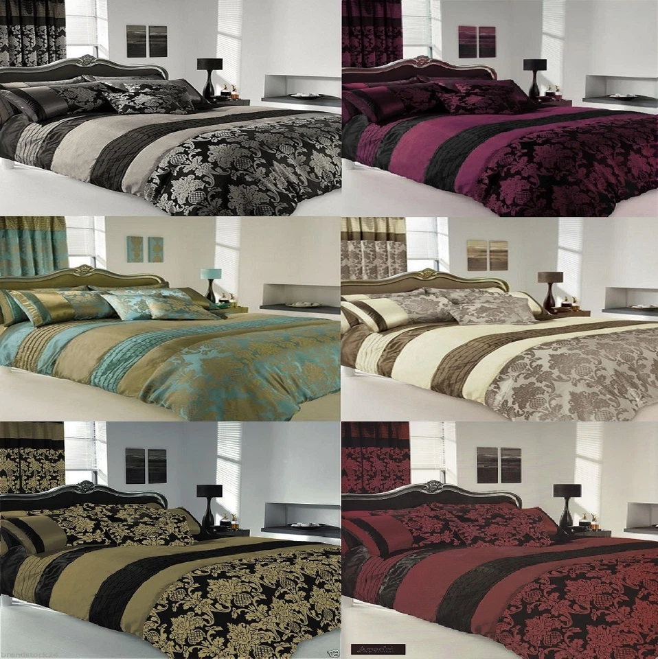 APACHI Quilt Duvet Cover & Pillowcase Bed Set- Matching PILLOWCASES , CURTAINS