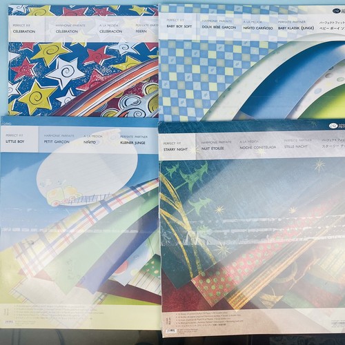 1 Creative Memories Perfect 12 x12 Scrapbook Starry or Night Celebrations Kit