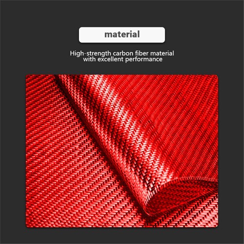 Red Carbon Fiber Interior Clock Frame Trim For Lexus IS200t/250/300/350 2014-18 - Picture 10 of 12