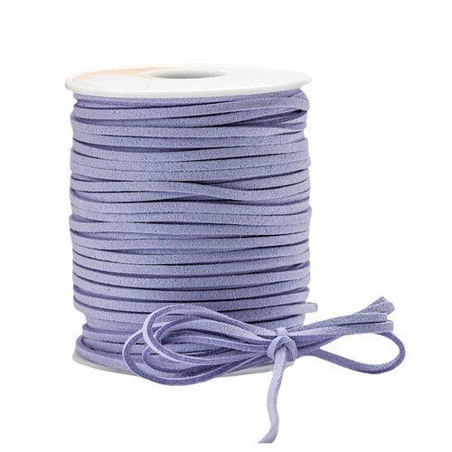 43 Metre Faux Suede Braided Cord Rope for Beading Wrapping Crafts DIY Projects - Picture 31 of 56
