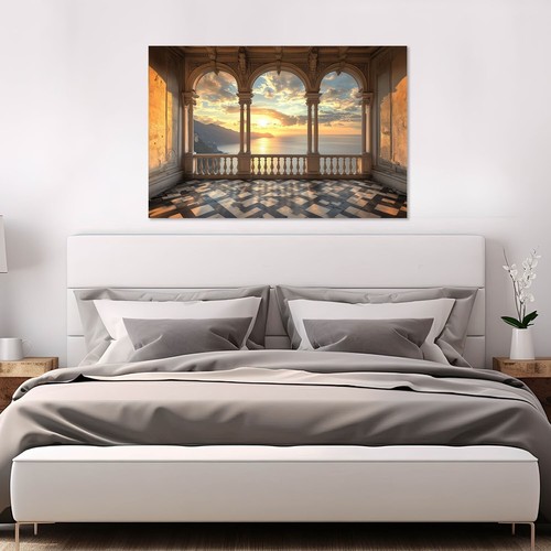 Romantische Aussichten Leinwandbild Fotoposter Wandbild - Bild 4 von 7