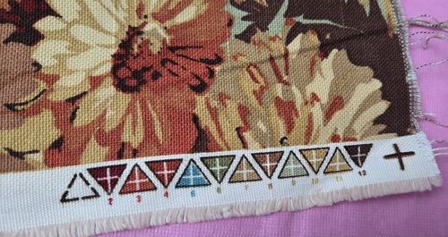 Ralph Lauren Remnant Thick Fabric Multicolor Floral 55" Width x 34" Length - Picture 6 of 10